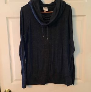 Women's charcoal gray sweater